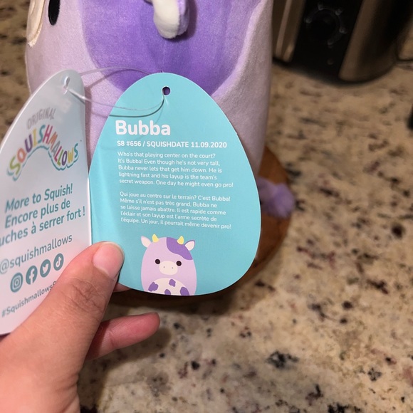 New Bubba The Cow Squishmallows - Picture 6 of 9